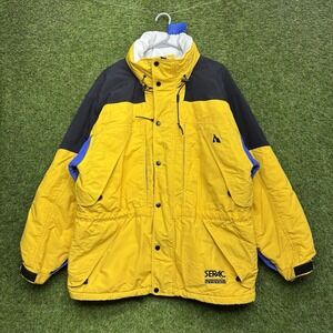 SERAC WEATHER PROTECTION SYSTEM Ski Jacket Mens Medium Outdoor Zip Winter Snow